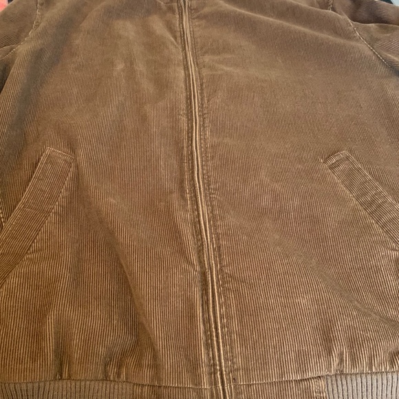 Vintage Brooks Brothers Men's Brown Corduroy Bomber Jacket - Picture 6 of 6
